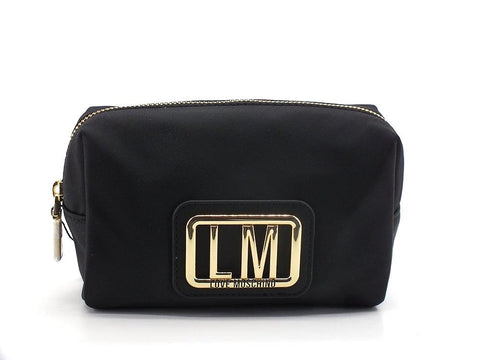 LOVE MOSCHINO Borsa Beauty Trousse Nero JC5324PP0DKM0000 - Sandrini Calzature e Abbigliamento