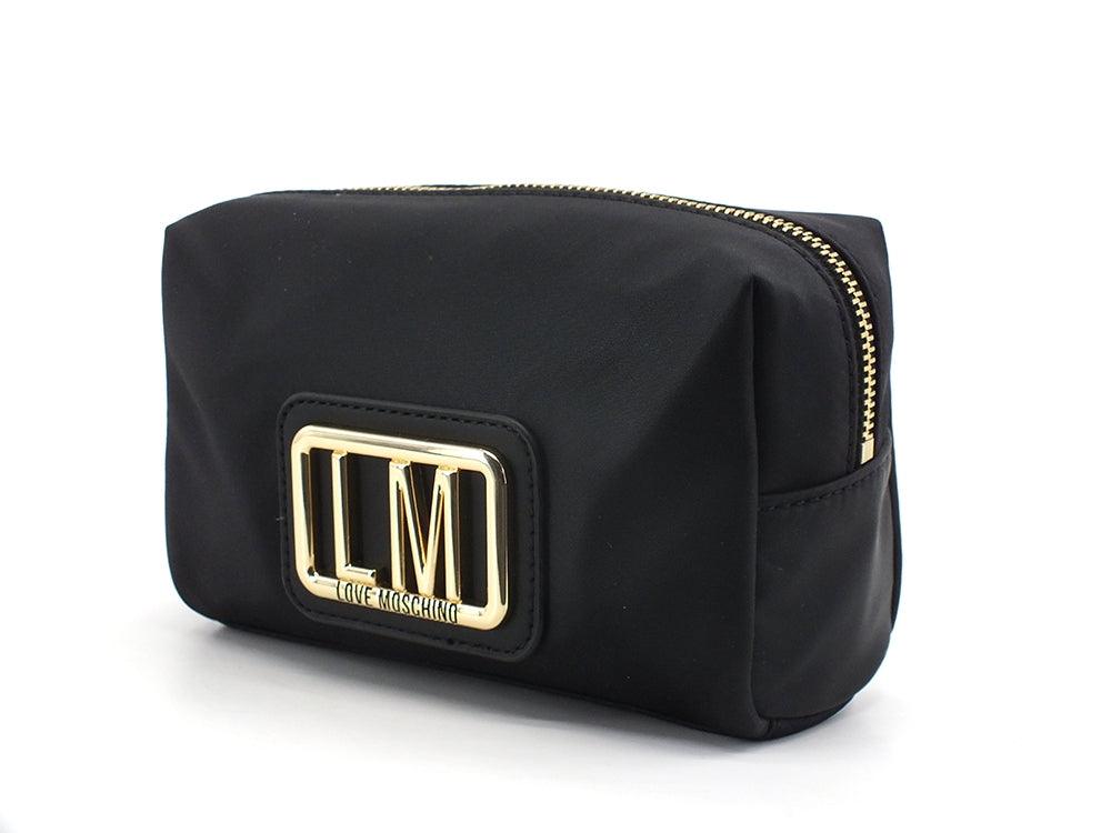 LOVE MOSCHINO Borsa Beauty Trousse Nero JC5324PP0DKM0000 - Sandrini Calzature e Abbigliamento