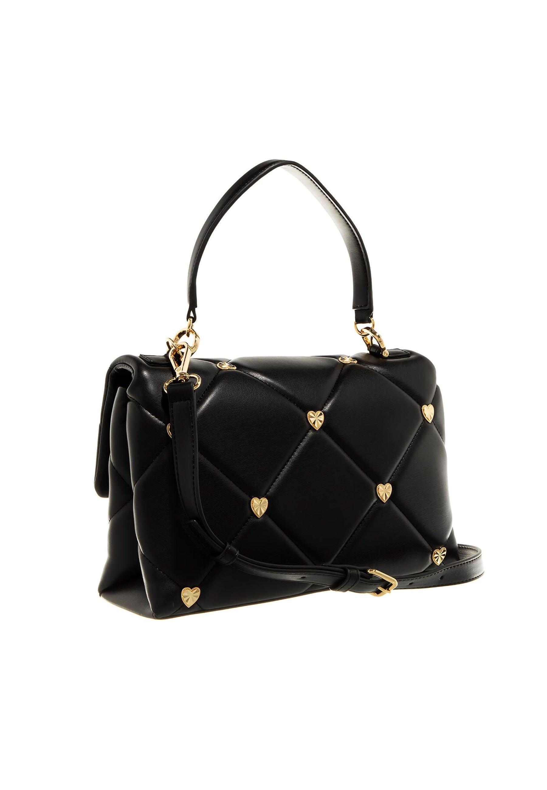 LOVE MOSCHINO Borsa Borchie Cuori Nero JC4084PP1GLZ0000 - Sandrini Calzature e Abbigliamento