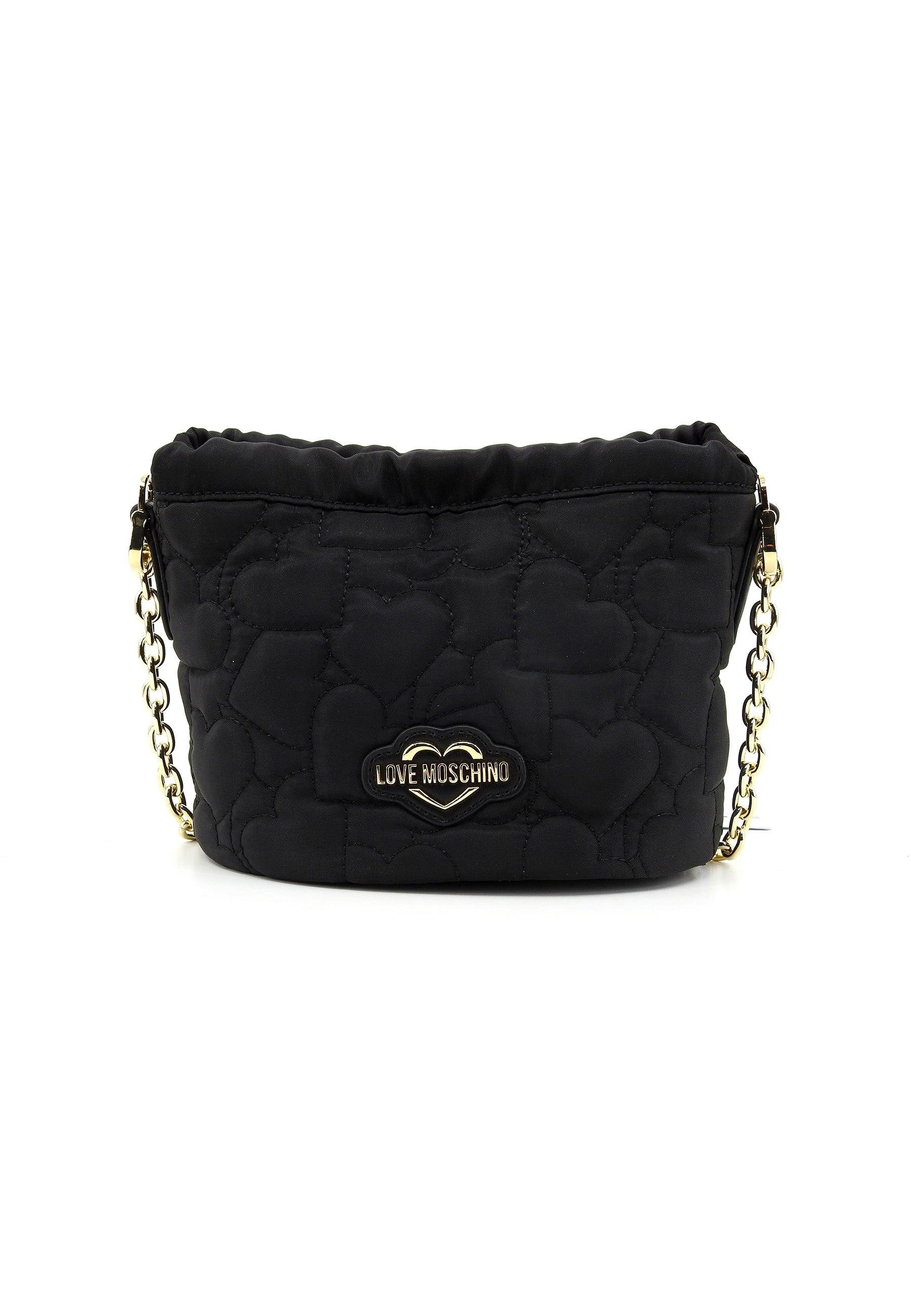 LOVE MOSCHINO Borsa Bucket Donna Nero JC4033PP1ILE0000 - Sandrini Calzature e Abbigliamento