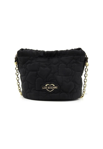 LOVE MOSCHINO Borsa Bucket Donna Nero JC4033PP1ILE0000 - Sandrini Calzature e Abbigliamento