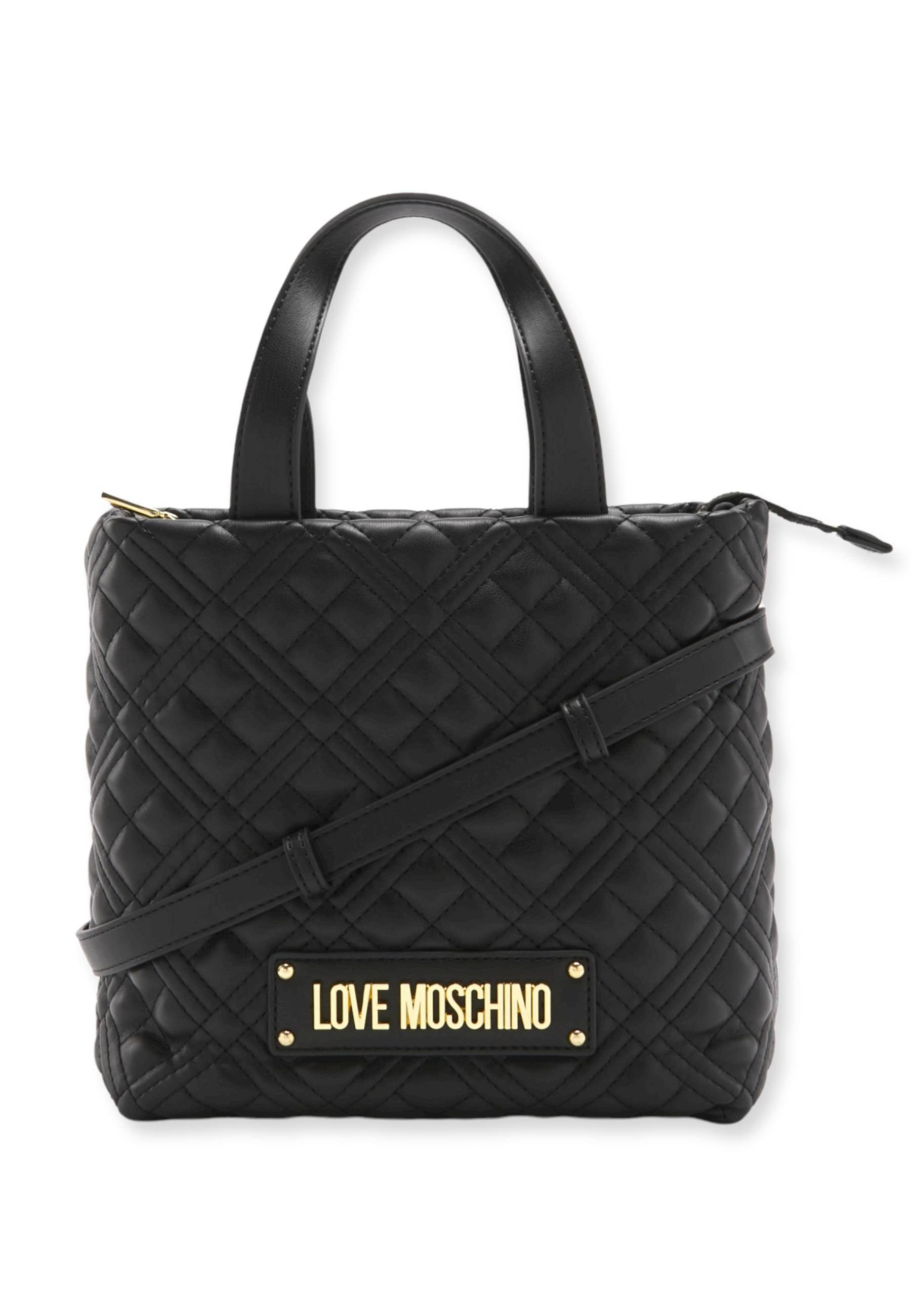LOVE MOSCHINO Borsa Bucket Nero JC4312PP0FLA0000 - Sandrini Calzature e Abbigliamento