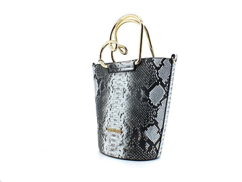 LOVE MOSCHINO Borsa Bucket Secchiello Python Roccia JC4392PP0EKI0954 - Sandrini Calzature e Abbigliamento
