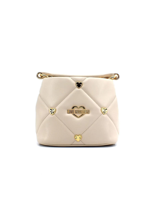 LOVE MOSCHINO Borsa Bucket Small Avorio JC4082PP1GLZ0110 - Sandrini Calzature e Abbigliamento