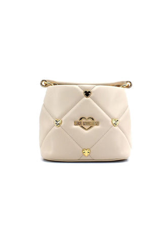 LOVE MOSCHINO Borsa Bucket Small Avorio JC4082PP1GLZ0110 - Sandrini Calzature e Abbigliamento
