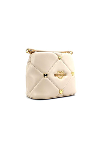 LOVE MOSCHINO Borsa Bucket Small Avorio JC4082PP1GLZ0110 - Sandrini Calzature e Abbigliamento