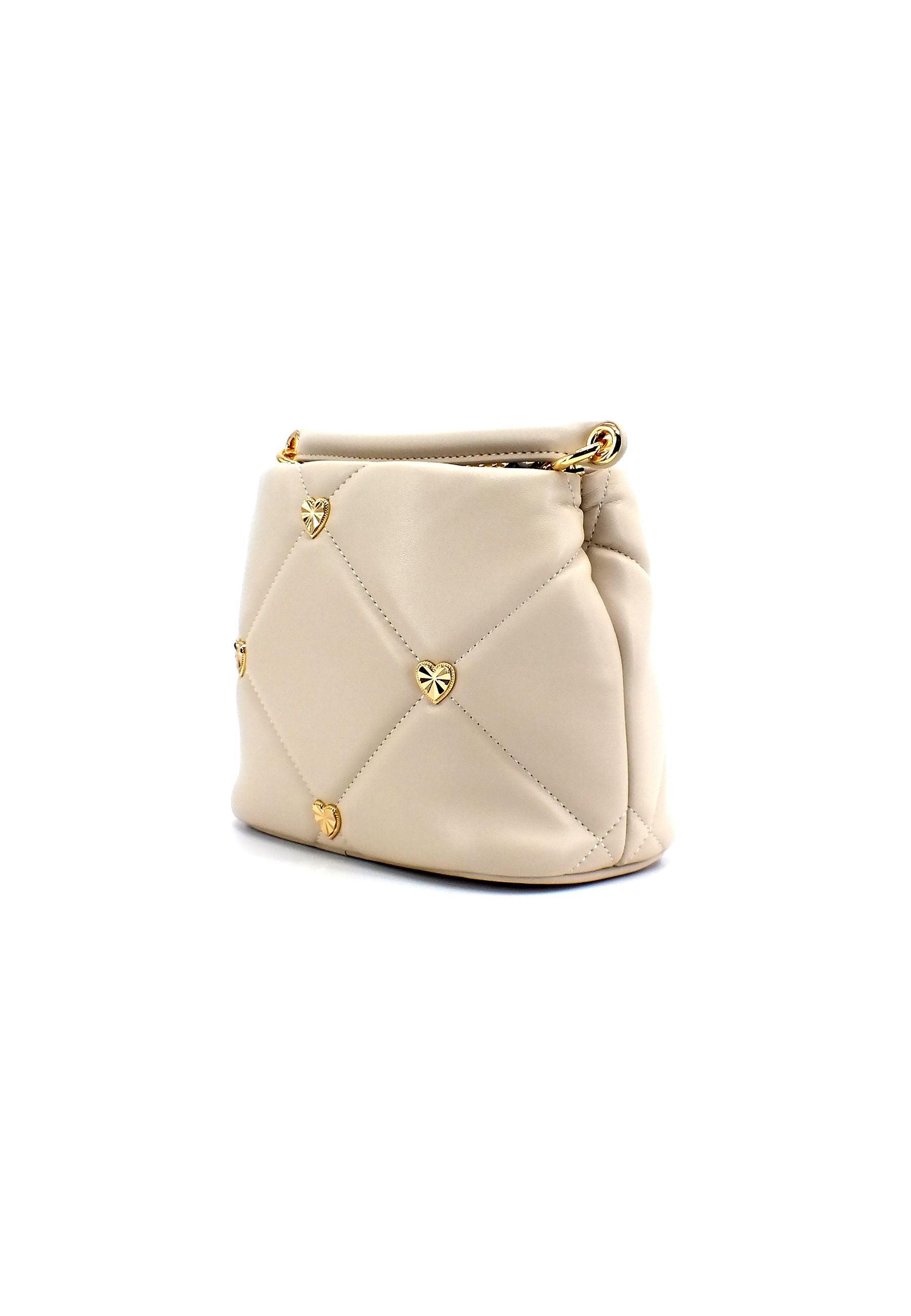 LOVE MOSCHINO Borsa Bucket Small Avorio JC4082PP1GLZ0110 - Sandrini Calzature e Abbigliamento