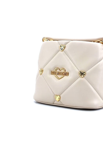 LOVE MOSCHINO Borsa Bucket Small Avorio JC4082PP1GLZ0110 - Sandrini Calzature e Abbigliamento
