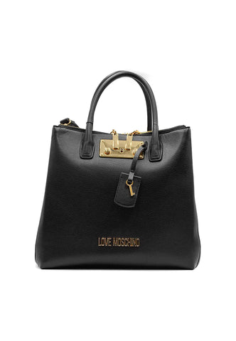 LOVE MOSCHINO Borsa Cartella Clutch Nero JC4094PP1GLU0000 - Sandrini Calzature e Abbigliamento