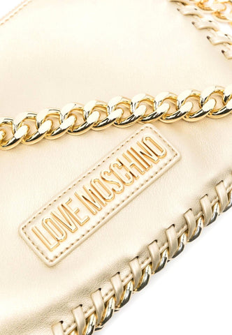 LOVE MOSCHINO Borsa Chain Oro JC4245PP0GKQ190A - Sandrini Calzature e Abbigliamento