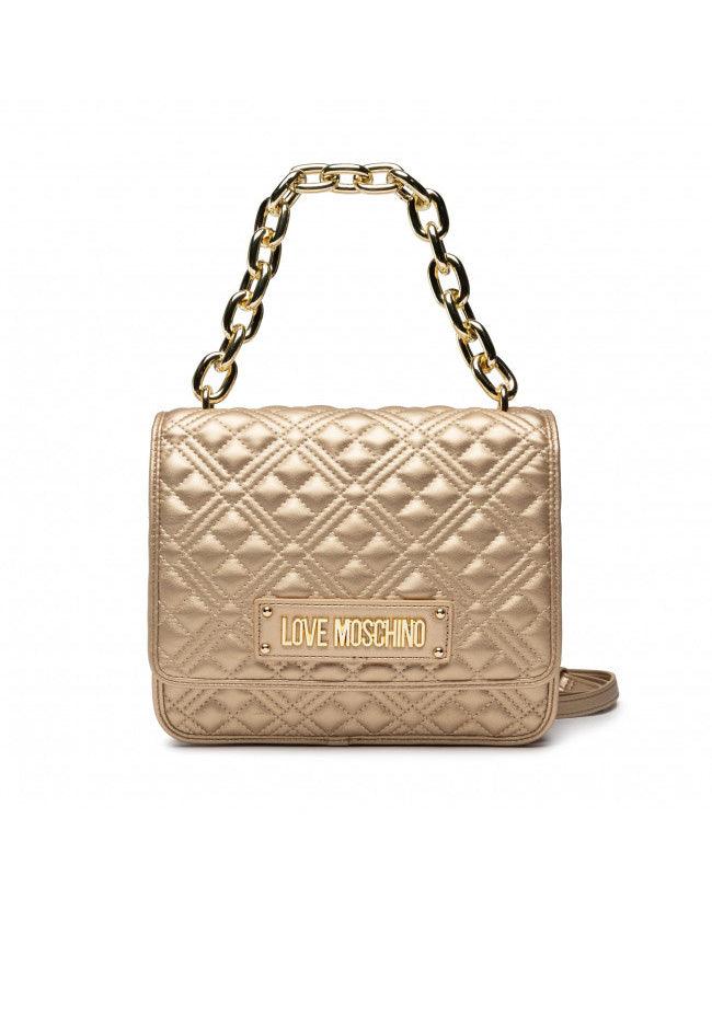 LOVE MOSCHINO Borsa Chunky Chain Donna Oro JC4024PP1FLA0901 - Sandrini Calzature e Abbigliamento