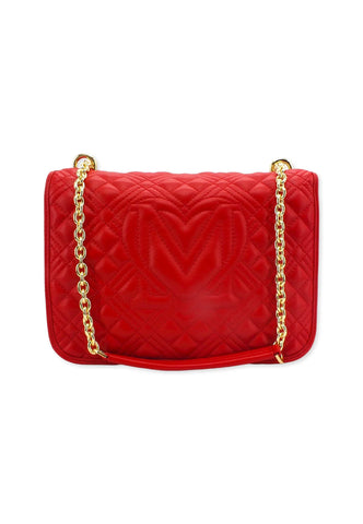 LOVE MOSCHINO Borsa Crossbody Quilted Rosso JC4000PP0FLA0500 - Sandrini Calzature e Abbigliamento