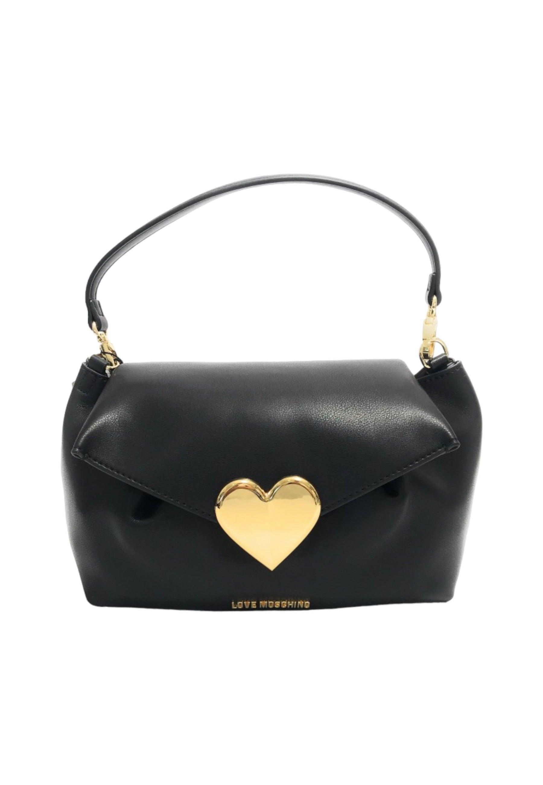 LOVE MOSCHINO Borsa Cuore Nero JC4078PP1HLC0000 - Sandrini Calzature e Abbigliamento