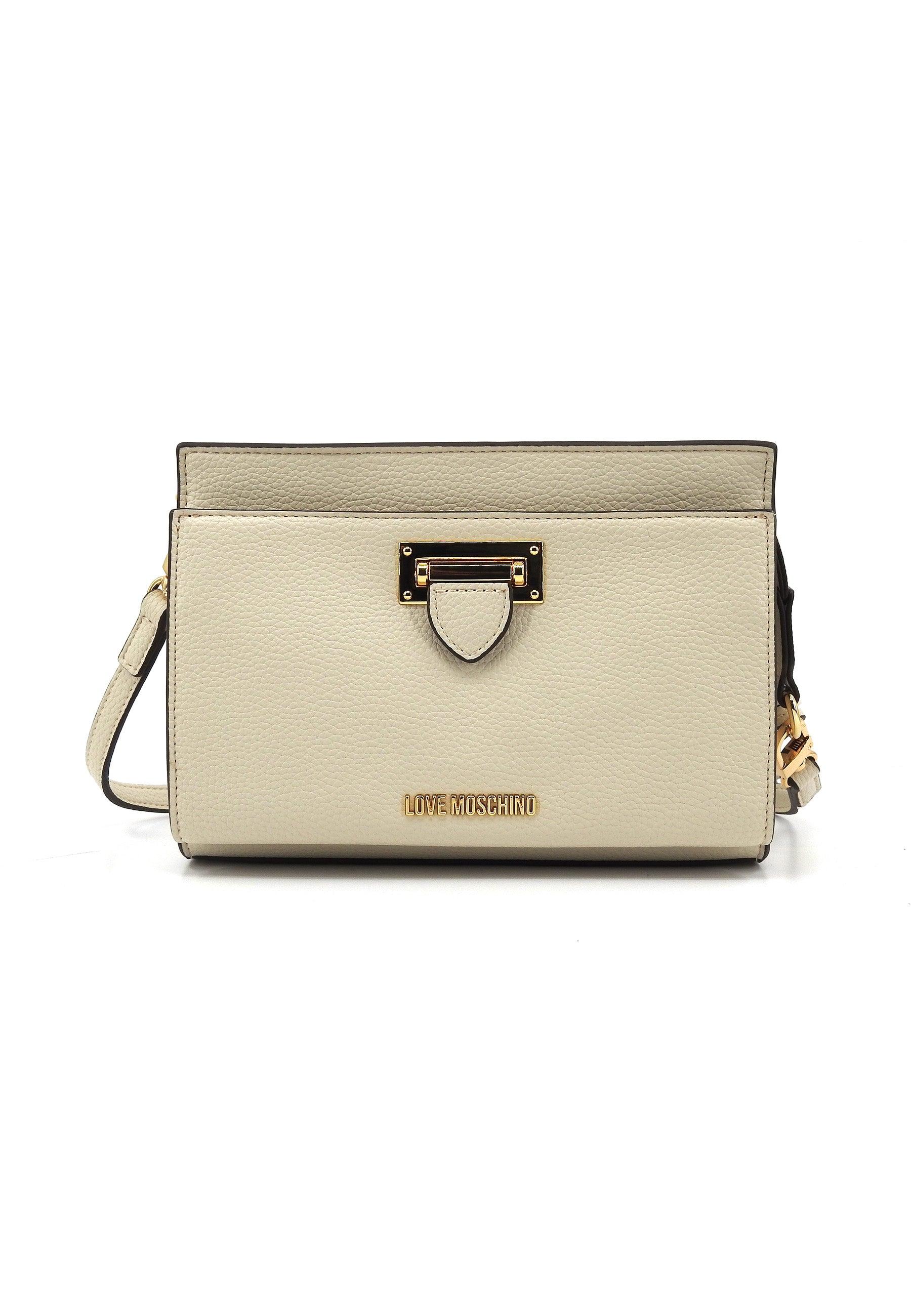 LOVE MOSCHINO Borsa Donna Avorio Bianco JC4115PP1ILJ0110 - Sandrini Calzature e Abbigliamento
