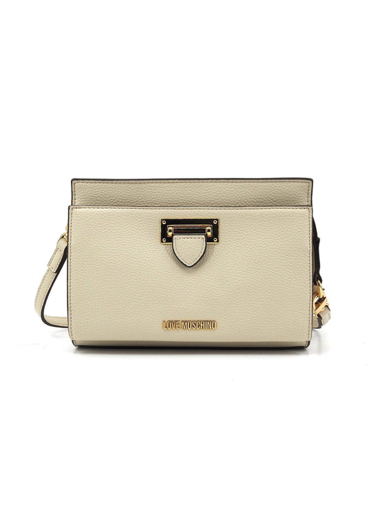 LOVE MOSCHINO Borsa Donna Avorio Bianco JC4115PP1ILJ0110 - Sandrini Calzature e Abbigliamento