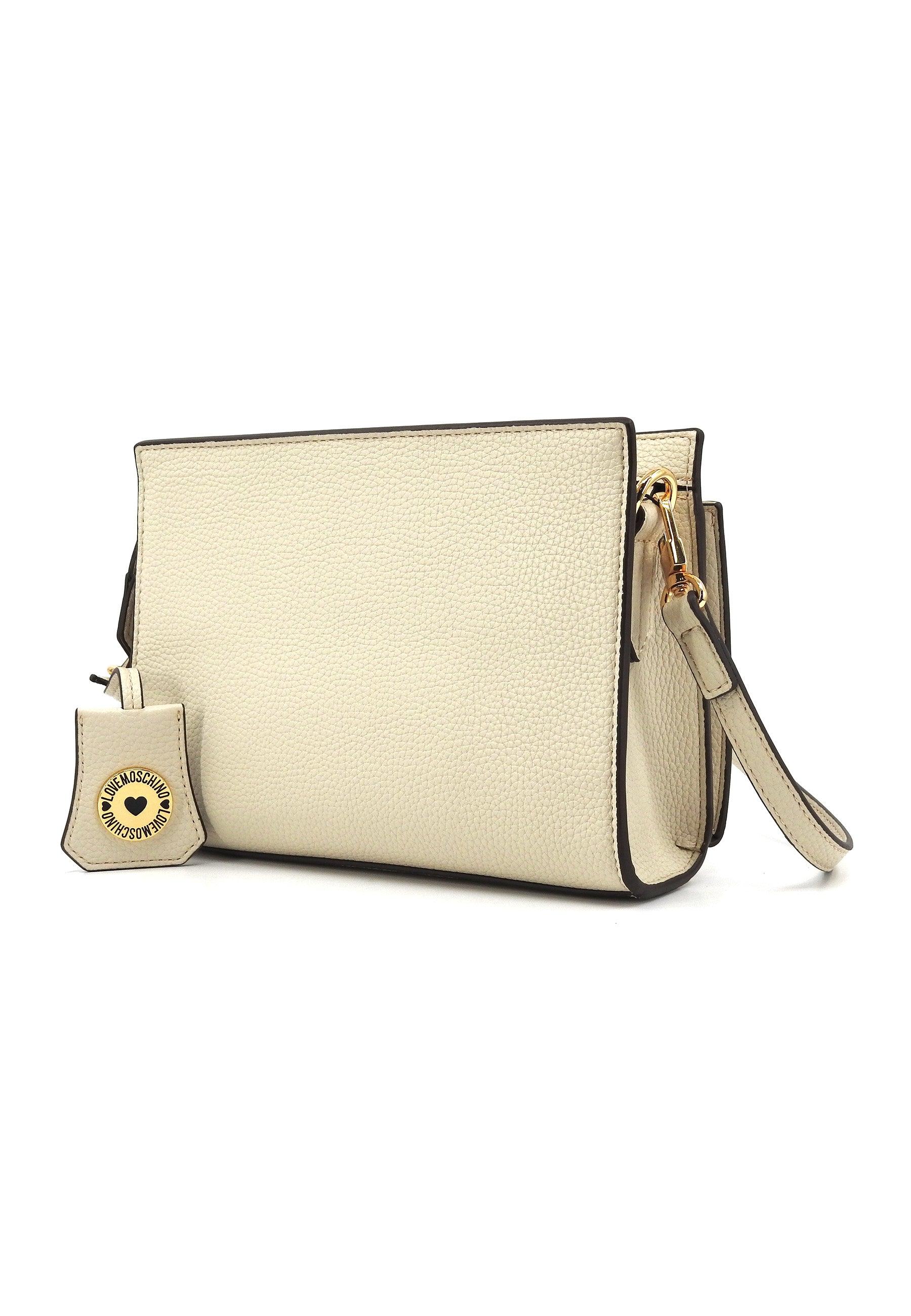 LOVE MOSCHINO Borsa Donna Avorio Bianco JC4115PP1ILJ0110 - Sandrini Calzature e Abbigliamento