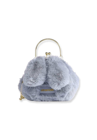 LOVE MOSCHINO Borsa Donna Frame Soft Con Pelo Grigio JC4167PP1FLW0001 - Sandrini Calzature e Abbigliamento
