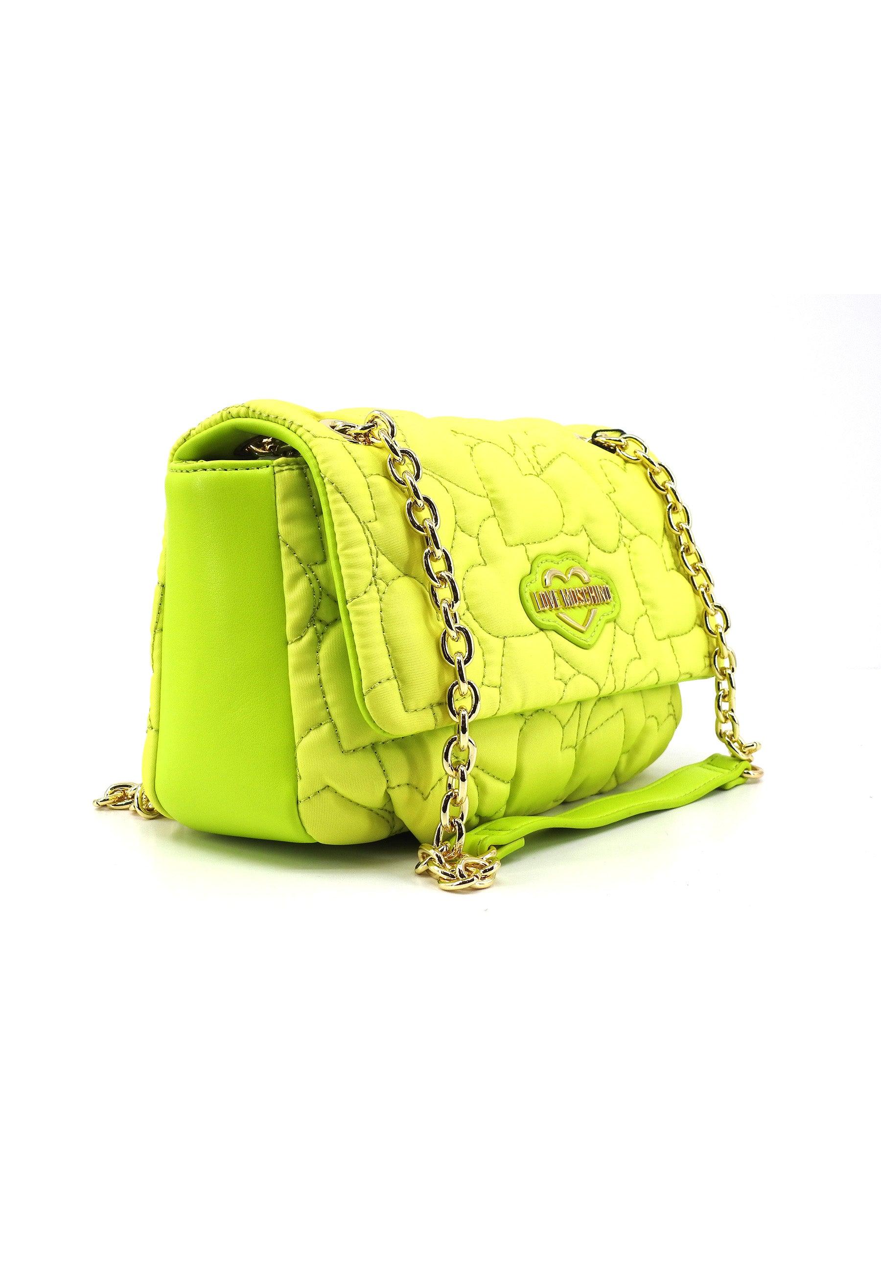 LOVE MOSCHINO Borsa Donna Lime JC4031PP1ILE0404 - Sandrini Calzature e Abbigliamento