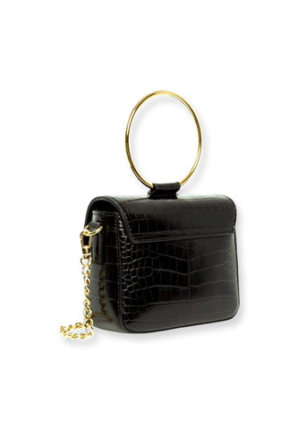LOVE MOSCHINO Borsa Donna Mini Stampa Coccodrillo Nero JC4072PP1FLF0000 - Sandrini Calzature e Abbigliamento
