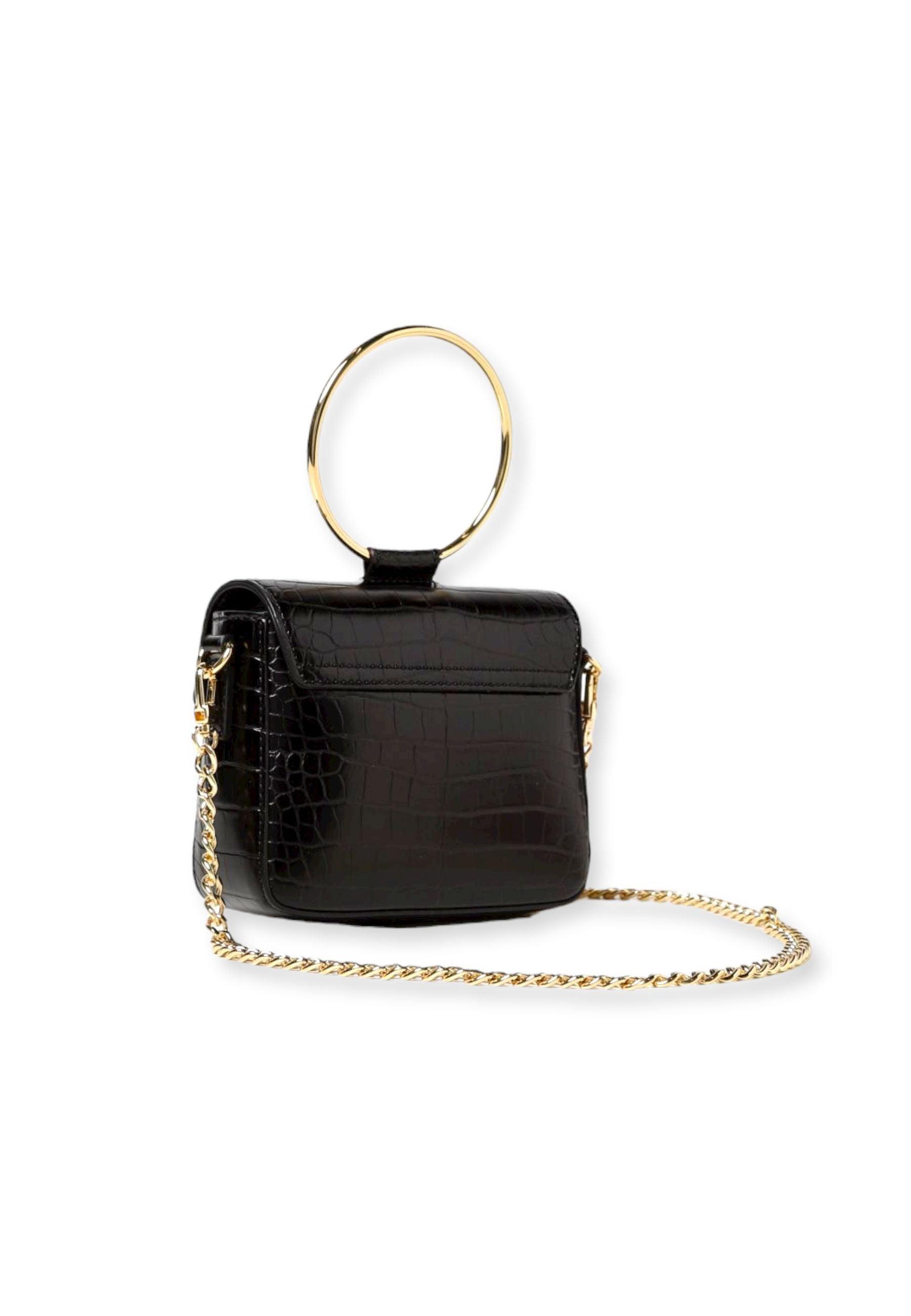 LOVE MOSCHINO Borsa Donna Mini Stampa Coccodrillo Nero JC4072PP1FLF0000 - Sandrini Calzature e Abbigliamento