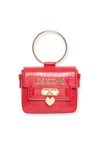 LOVE MOSCHINO Borsa Donna Mini Stampa Coccodrillo Rosso JC4072PP1FLF0500 - Sandrini Calzature e Abbigliamento