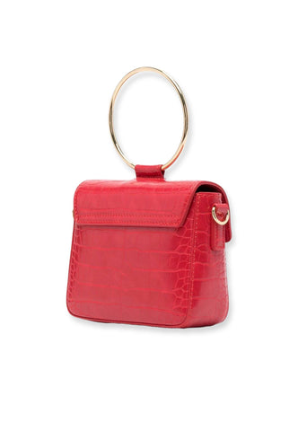 LOVE MOSCHINO Borsa Donna Mini Stampa Coccodrillo Rosso JC4072PP1FLF0500 - Sandrini Calzature e Abbigliamento