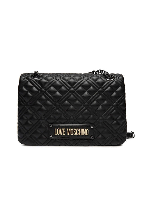 LOVE MOSCHINO Borsa Donna Nero Canna di Fucile JC4014PP1ILA000A - Sandrini Calzature e Abbigliamento