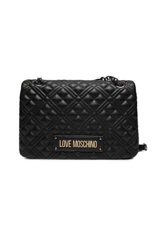 LOVE MOSCHINO Borsa Donna Nero Canna di Fucile JC4014PP1ILA000A - Sandrini Calzature e Abbigliamento