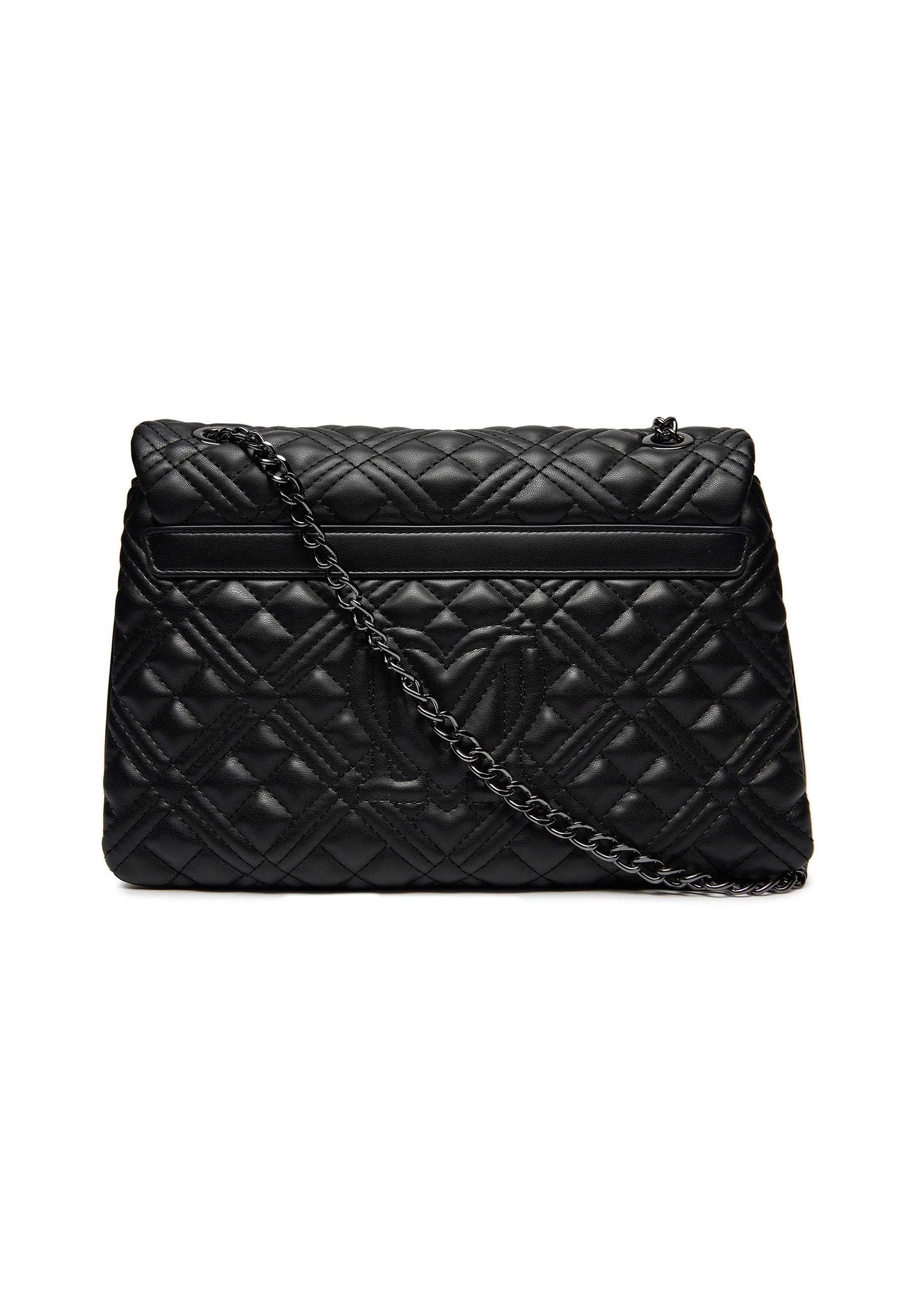 LOVE MOSCHINO Borsa Donna Nero Canna di Fucile JC4014PP1ILA000A - Sandrini Calzature e Abbigliamento