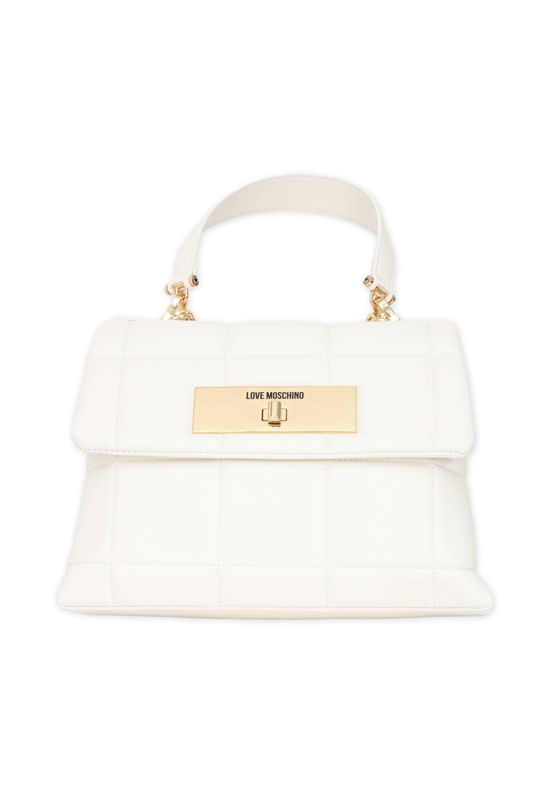 LOVE MOSCHINO Borsa Donna Off White JC4421PP0FKR0120 - Sandrini Calzature e Abbigliamento