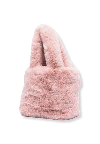 LOVE MOSCHINO Borsa Donna Shopper Con Pelo Rosa Cipria JC4165PP1FLW0601 - Sandrini Calzature e Abbigliamento