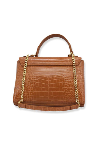 LOVE MOSCHINO Borsa Donna Stampa Coccodrillo Marrone Cammello JC4200PP1FLF0201 - Sandrini Calzature e Abbigliamento