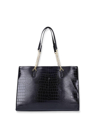 LOVE MOSCHINO Borsa Donna Stampa Coccodrillo Nero JC4069PP1FLF0000 - Sandrini Calzature e Abbigliamento