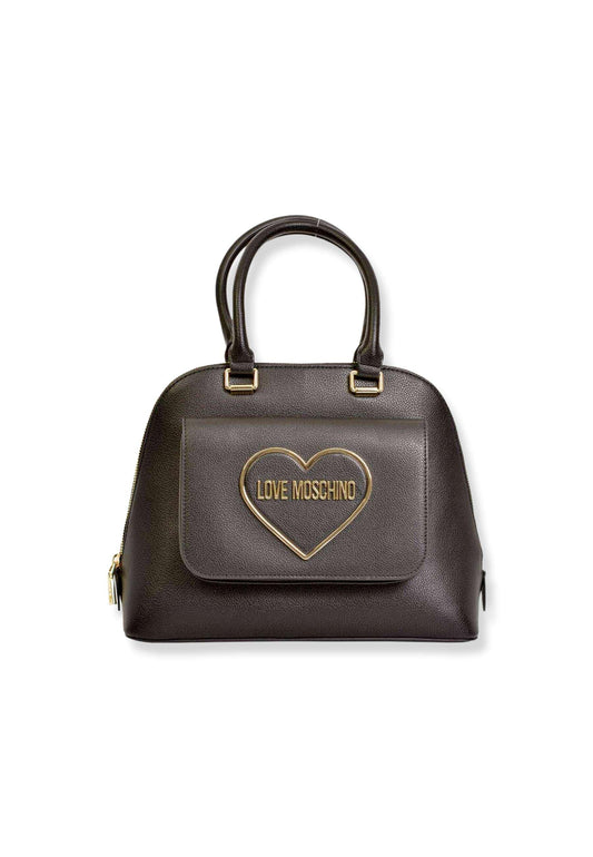 LOVE MOSCHINO Borsa Donna Zip Logo Cuore Nero JC4143PP1FLR0000 - Sandrini Calzature e Abbigliamento