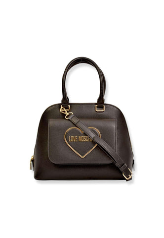 LOVE MOSCHINO Borsa Donna Zip Logo Cuore Nero JC4143PP1FLR0000 - Sandrini Calzature e Abbigliamento