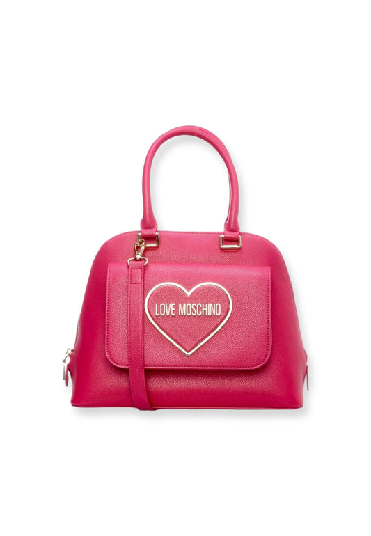 LOVE MOSCHINO Borsa Donna Zip Logo Cuore Rosa Fuxia JC4143PP1FLR0604 - Sandrini Calzature e Abbigliamento