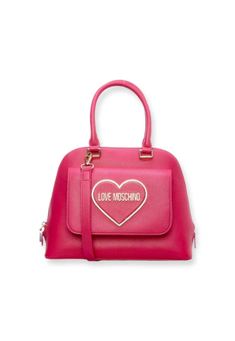 LOVE MOSCHINO Borsa Donna Zip Logo Cuore Rosa Fuxia JC4143PP1FLR0604 - Sandrini Calzature e Abbigliamento