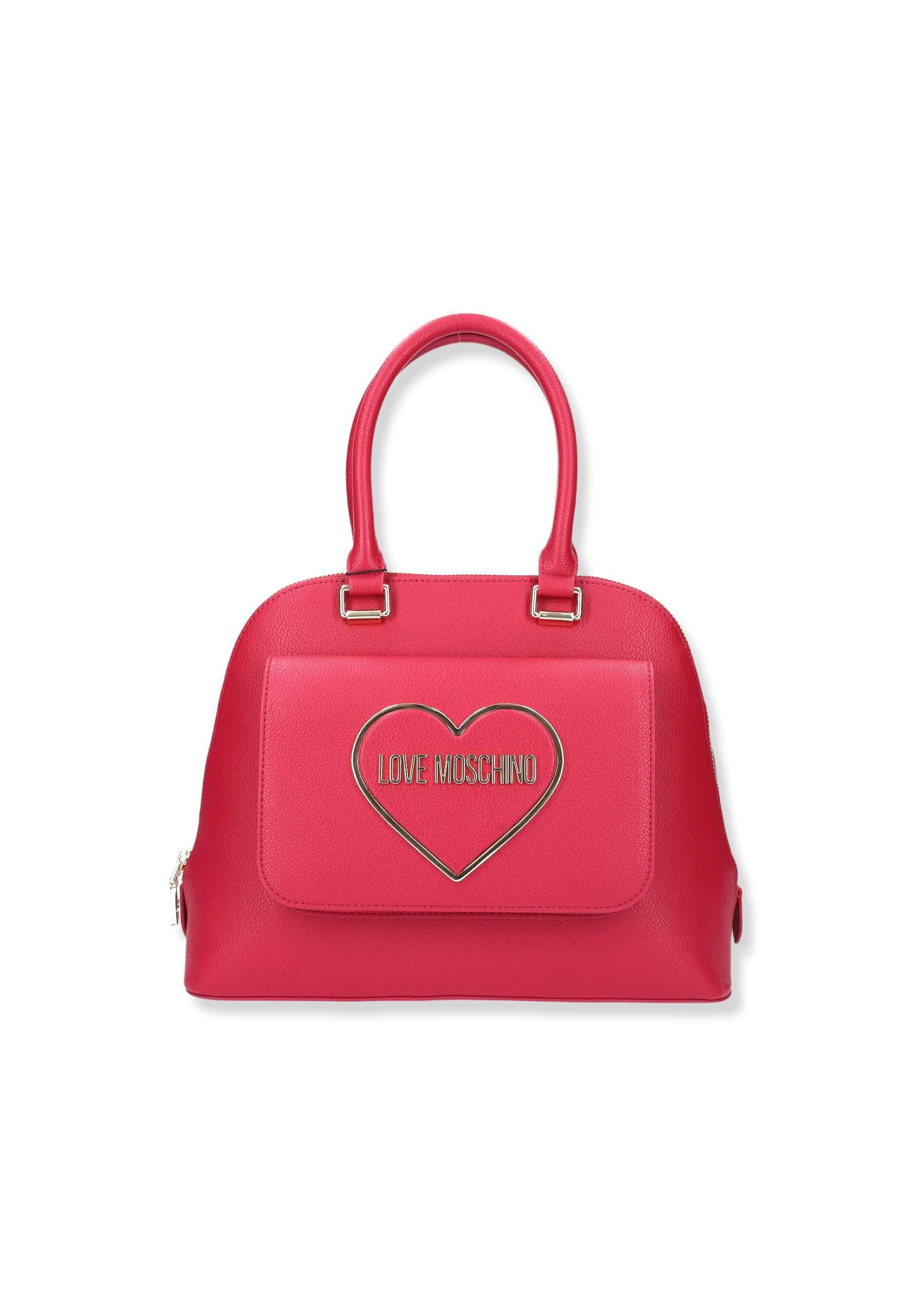 LOVE MOSCHINO Borsa Donna Zip Logo Cuore Rosa Fuxia JC4143PP1FLR0604 - Sandrini Calzature e Abbigliamento