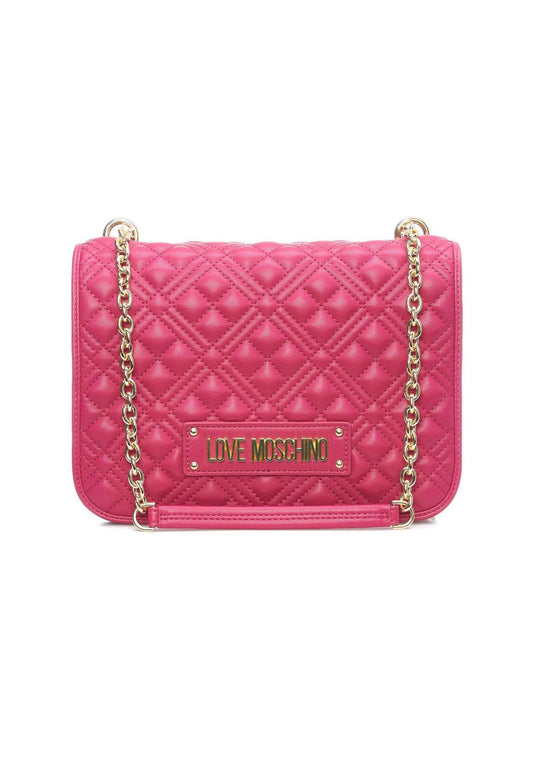 LOVE MOSCHINO Borsa Flap Quilted Fuxia JC4000PP1GLA0615 - Sandrini Calzature e Abbigliamento