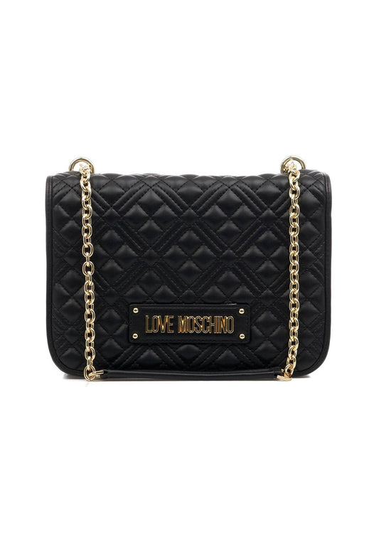 LOVE MOSCHINO Borsa Flap Quilted Nero JC4000PP1GLA0000 - Sandrini Calzature e Abbigliamento