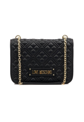 LOVE MOSCHINO Borsa Flap Quilted Nero JC4000PP1GLA0000 - Sandrini Calzature e Abbigliamento