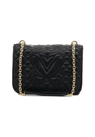 LOVE MOSCHINO Borsa Flap Quilted Nero JC4000PP1GLA0000 - Sandrini Calzature e Abbigliamento
