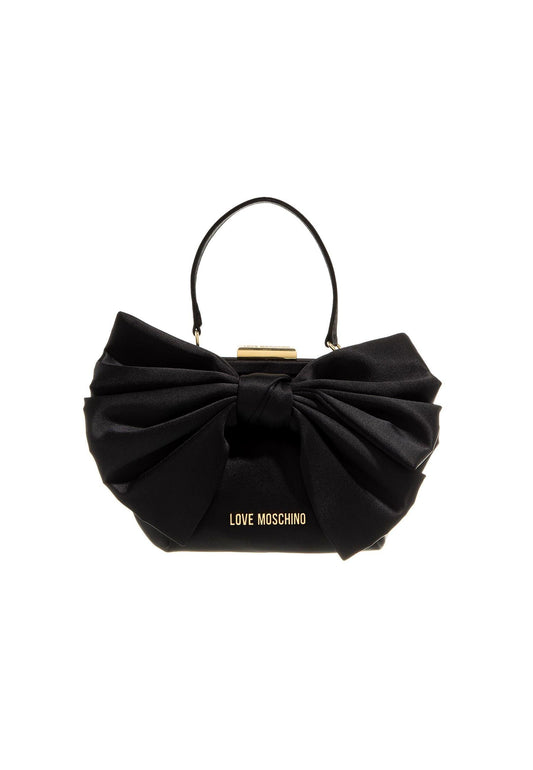 LOVE MOSCHINO Borsa Hanlde Mini Fiocco Nero JC4076PP1GLO0000 - Sandrini Calzature e Abbigliamento