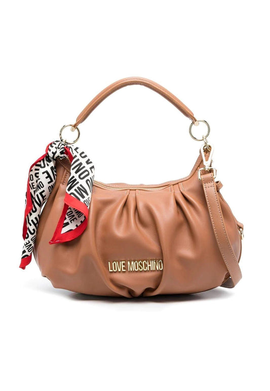 LOVE MOSCHINO Borsa Hobo Camel JC4040PP1GLE120A - Sandrini Calzature e Abbigliamento
