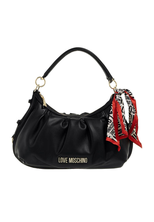 LOVE MOSCHINO Borsa Hobo Nero JC4040PP1GLE100A - Sandrini Calzature e Abbigliamento