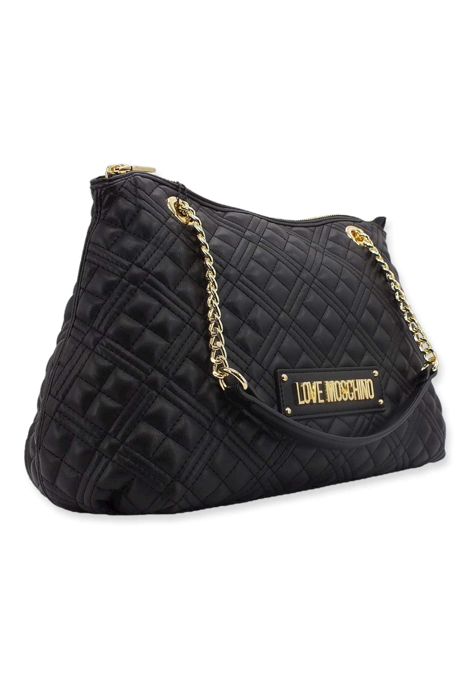 LOVE MOSCHINO Borsa Hobo Nero JC4320PP0FLA0000 - Sandrini Calzature e Abbigliamento