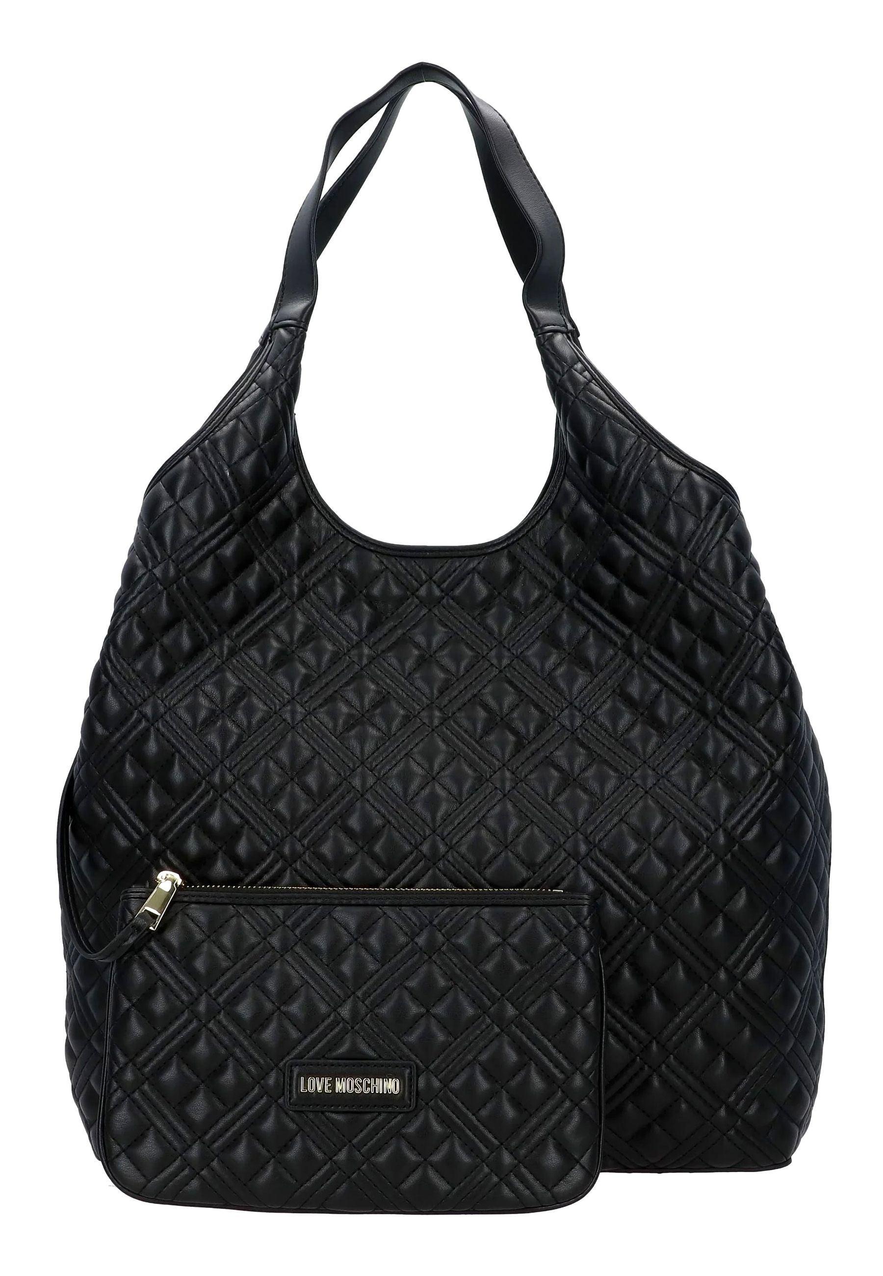 LOVE MOSCHINO Borsa Hobo Quilted Nero JC4070PP1HLA0000 - Sandrini Calzature e Abbigliamento