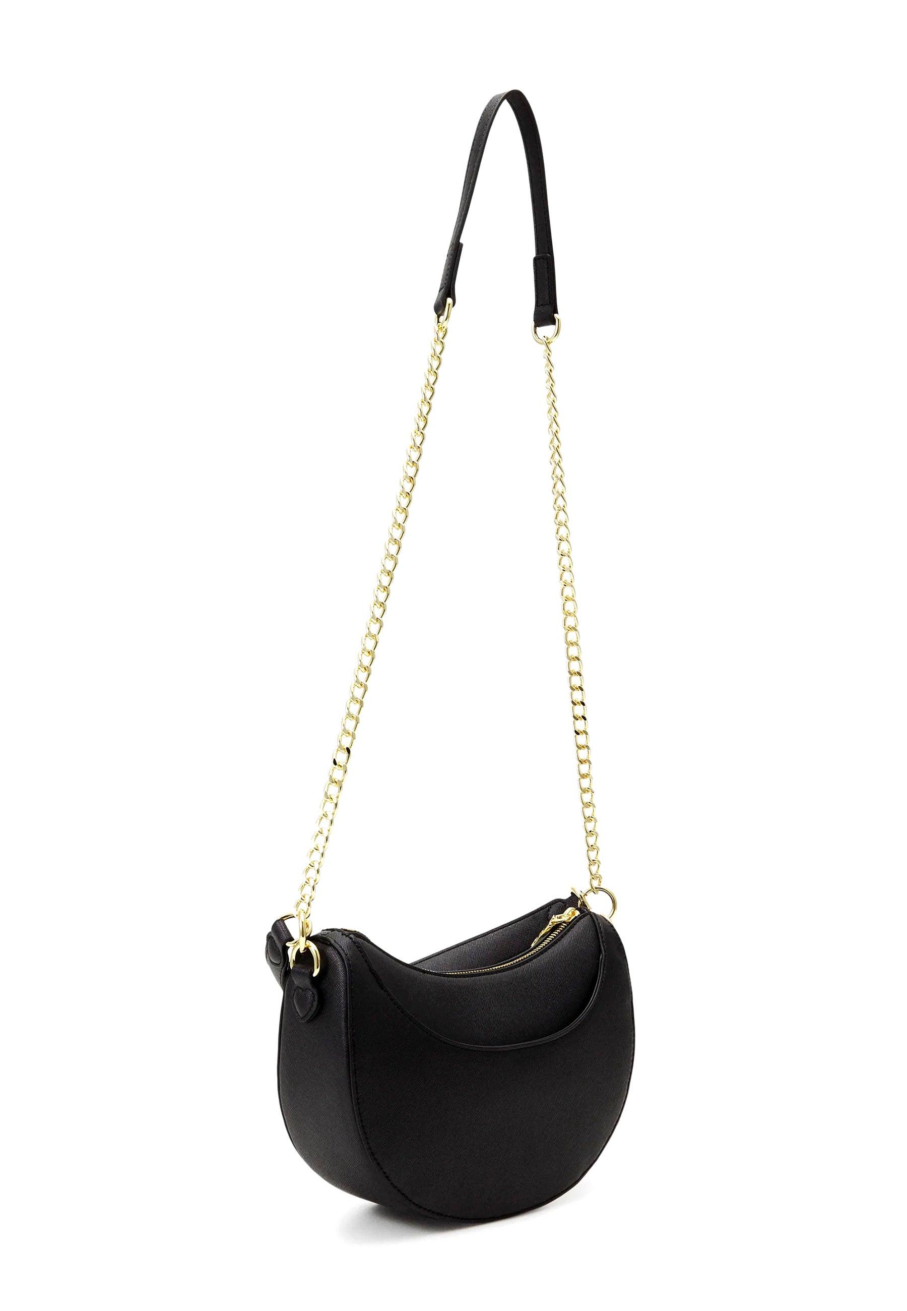 LOVE MOSCHINO Borsa Hobo Rigida Nero JC4262PP0HKL0000 - Sandrini Calzature e Abbigliamento