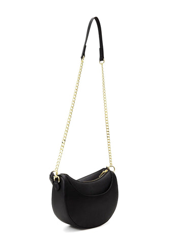 LOVE MOSCHINO Borsa Hobo Rigida Nero JC4262PP0HKL0000 - Sandrini Calzature e Abbigliamento