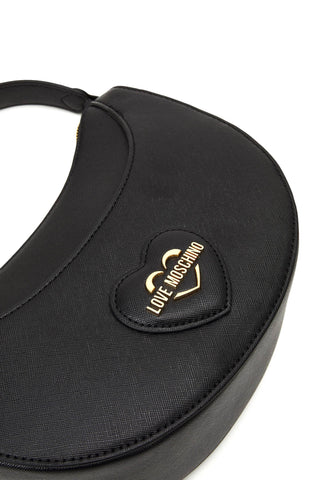 LOVE MOSCHINO Borsa Hobo Rigida Nero JC4262PP0HKL0000 - Sandrini Calzature e Abbigliamento